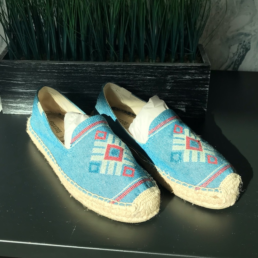 Soludos espadrille slip on …great condition!